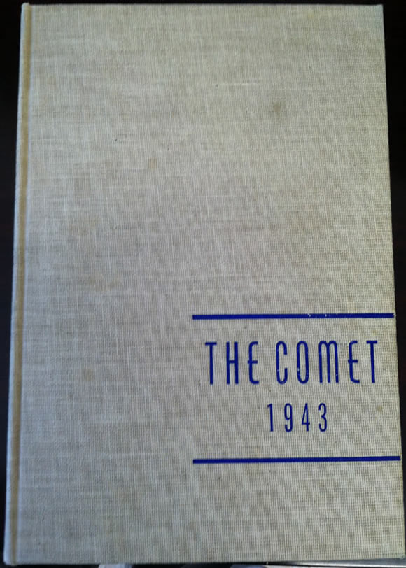 1943 HHS Yearbook Cover